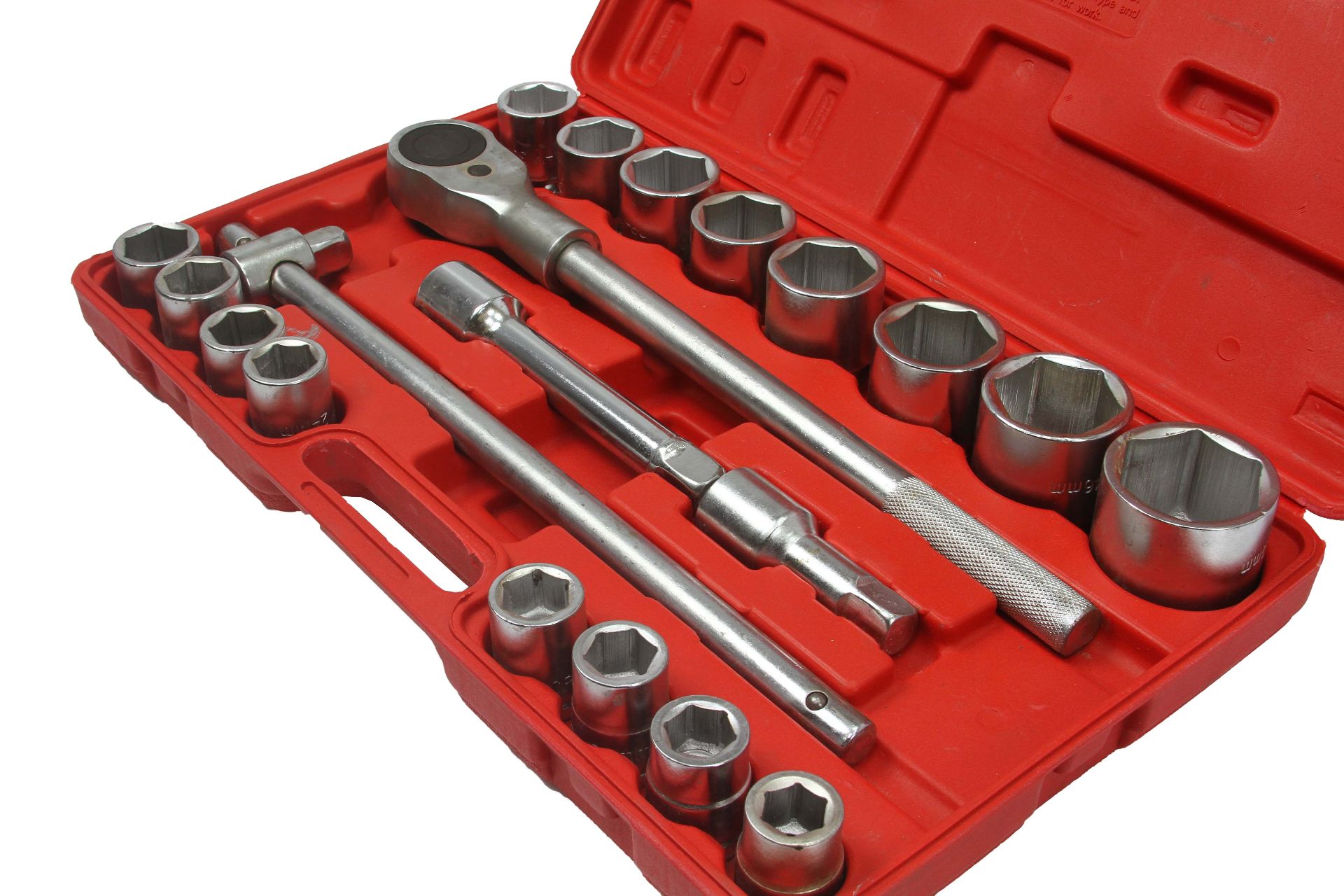 6 KLUCZE NASADOWE 21PCS 3 4 19-50mm 6-kąt 6 KLUCZE NASADOWE 21PCS 3 4 19 50mm 6 kąt