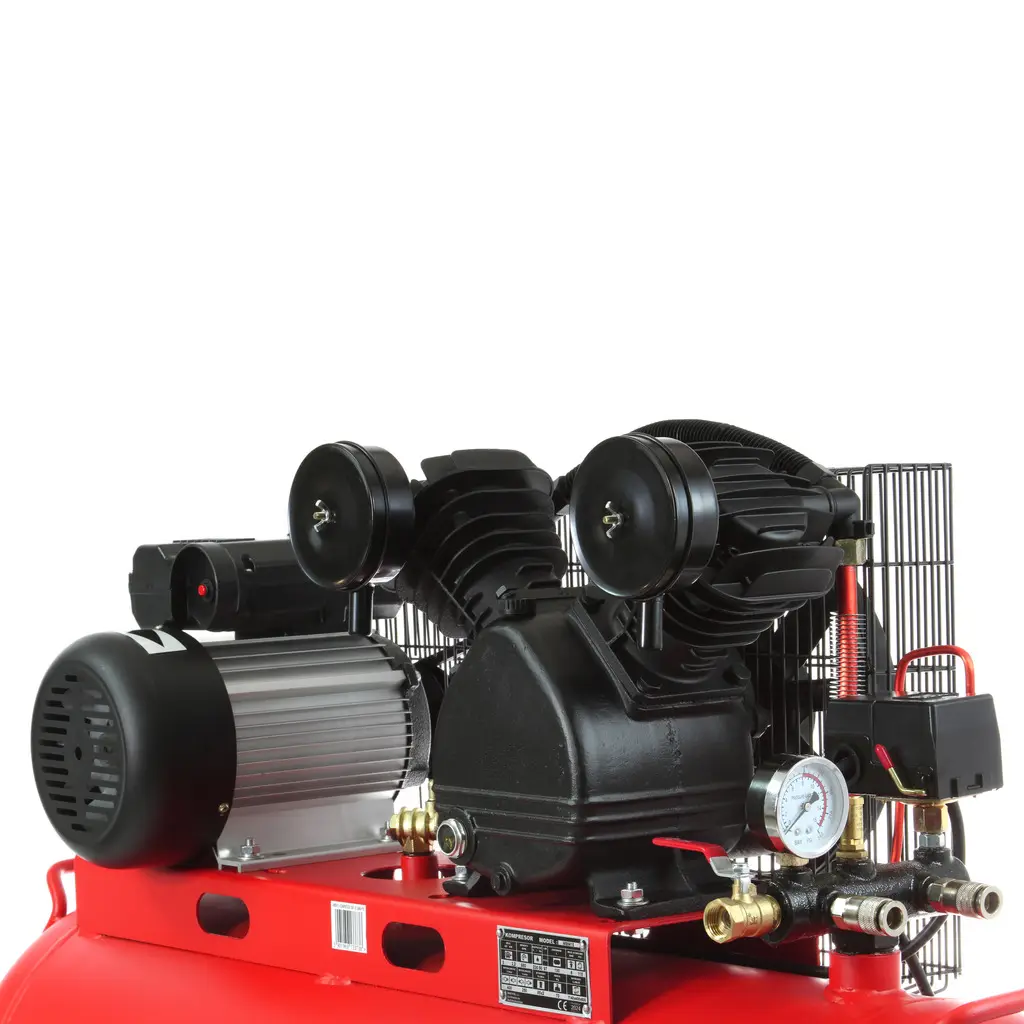Kompresor 100L V2 MAR-POL 230V 400 l/min 2Tłoki Kompresor olejowy do warsztatu