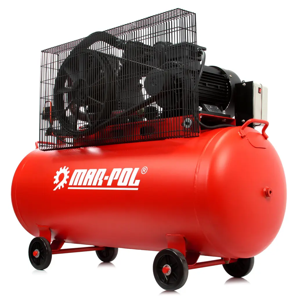 Kompresor 200L V2 MAR-POL 600 l/min 400V 10Bar Kompresor 200L V2 MAR-POL 600 l/min 400V 10Bar - obrazek 3