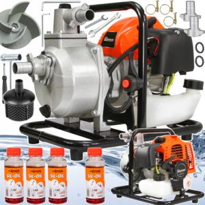 MOTOPOMPA SPALINOWA POMPA DO WODY 1 CAL GRATIS