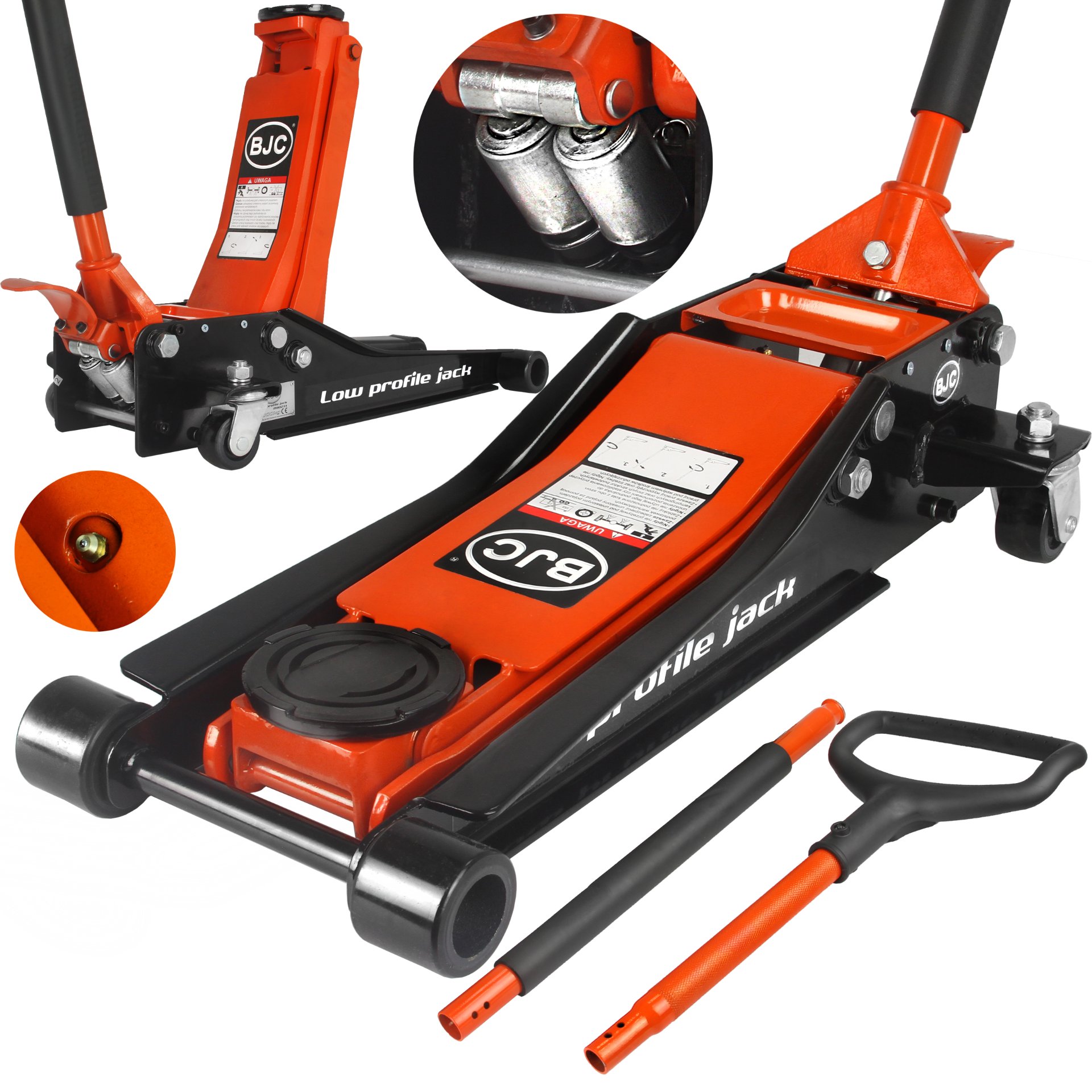 PODNOŚNIK NISKOPROFILOWY 3T BJC Low Profile Jack PODNOSNIK NISKOPROFILOWY 3T BJC Low Profile Jack