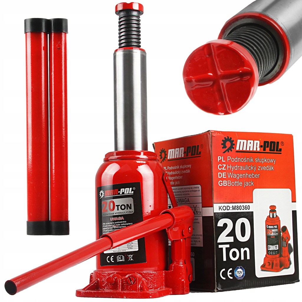 PODNOŚNIK SŁUPKOWY 20T PODNOSNIK SLUPKOWY 20T