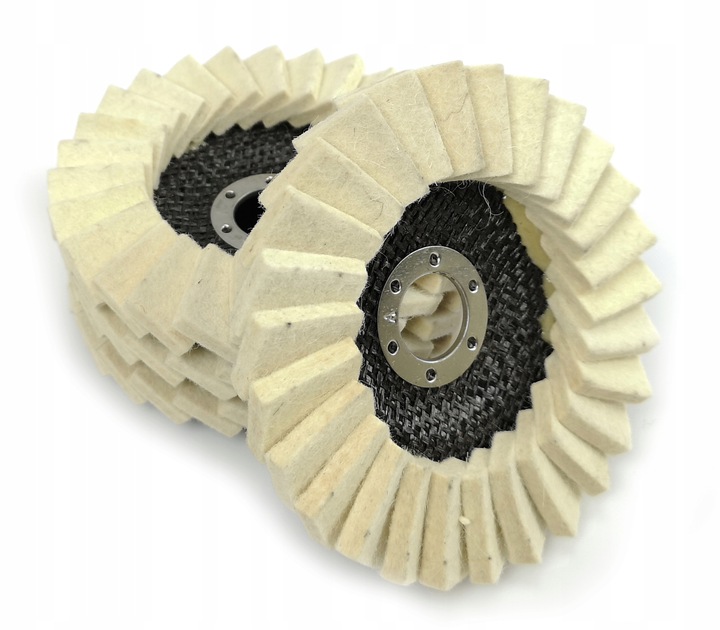 TARCZA POLERSKA Z FILCEM 125MM TARCZA POLERSKA Z FILCEM 125MM