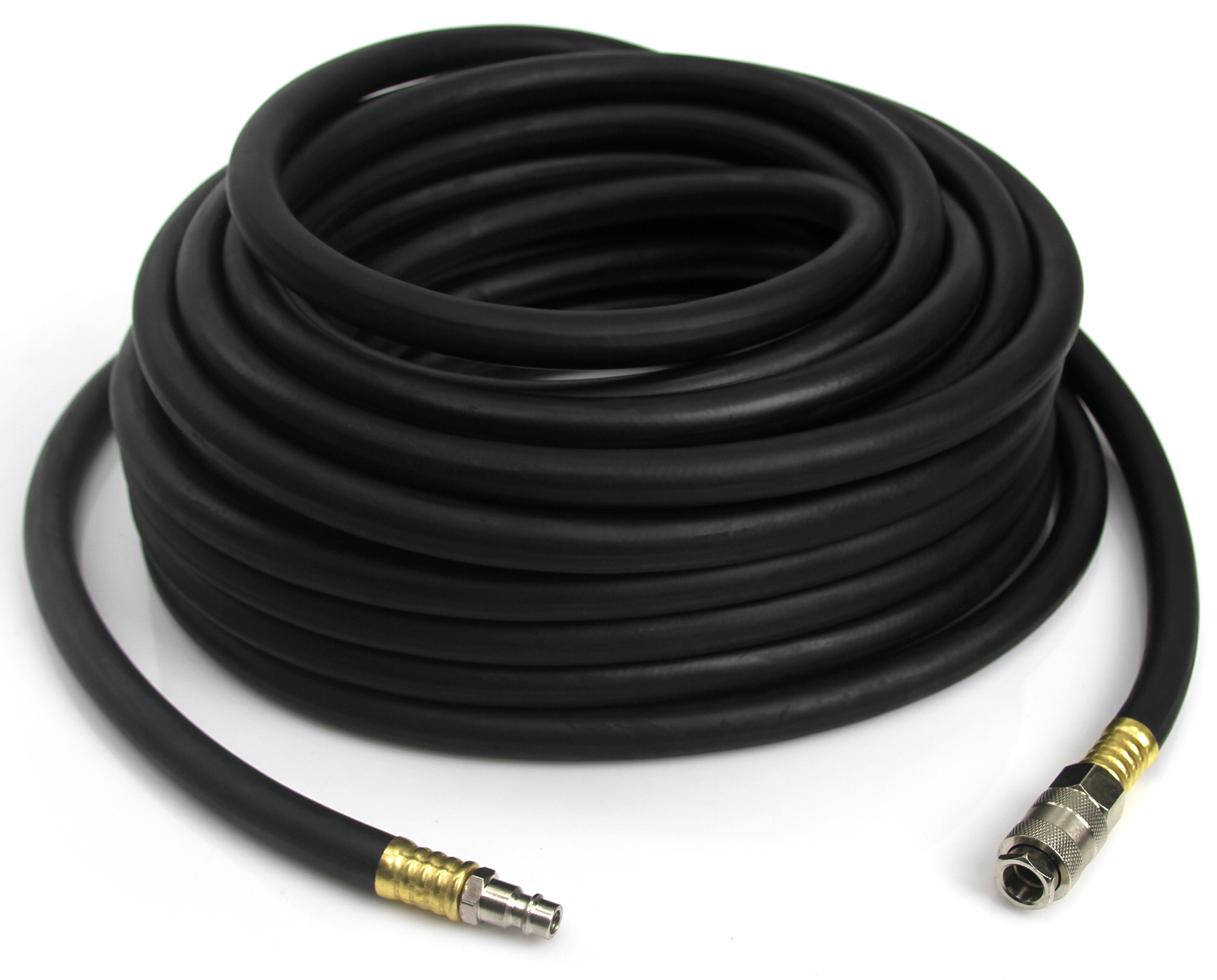 Wąż przewód pneumatyczny 10 x 17 mm 20 m zakuty Wąż przewód pneumatyczny gumowy 10x17 mm 20 m do kompresora