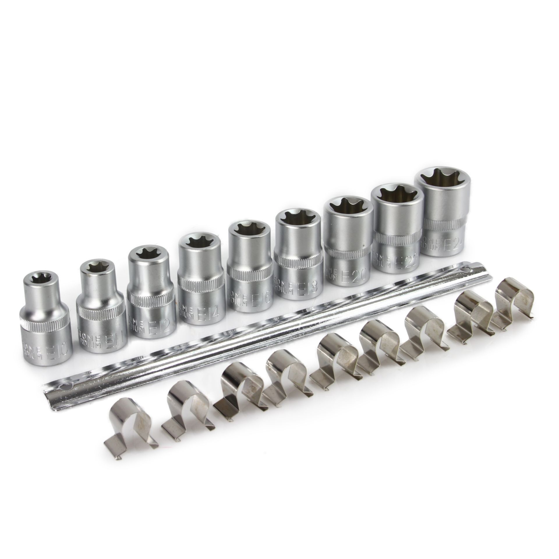 ZESTAW KLUCZY NASADOWYCH TORX 1 2 9PCS ZESTAW KLUCZY NASADOWYCH TORX 1 2 9PCS