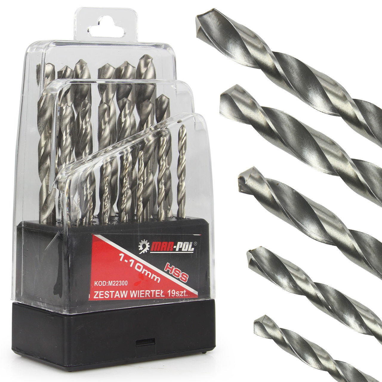 ZESTAW WIERTEŁ HSS 1.0-10.0mm ZESTAW WIERTEŁ HSS 1.0 10.0mm