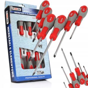 ZESTAW WKRETAKOW 6PCS