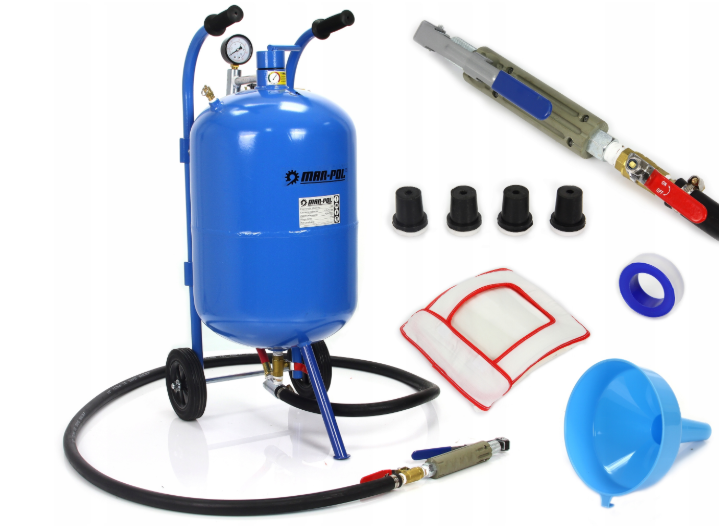 piaskarka 38 litrów syfonowa dysze maska piaskarka 38 litrów syfonowa dysze maska