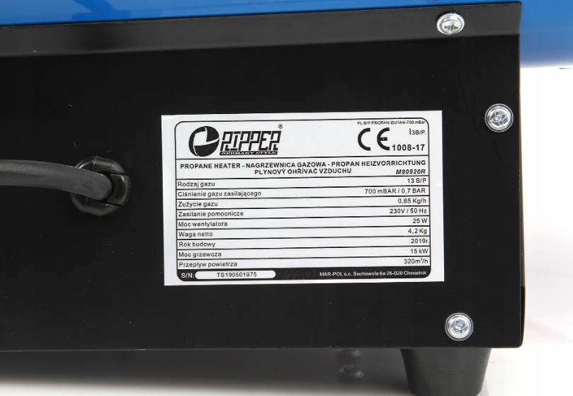 nagrzewnica gazowa mocna ripper 3 nagrzewnica gazowa mocna ripper 3