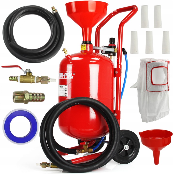 19 PIASKARKA SYFONOWA 19L MOBILNA + 5 DYSZ + MASKA 19 PIASKARKA SYFONOWA 19L MOBILNA 5 DYSZ MASKA