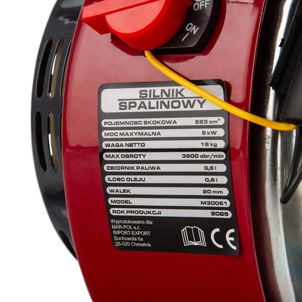 Silnik spalinowy 7.0HP / 20mm Silnik spalinowy 7.0HP / 20mm - obrazek 6