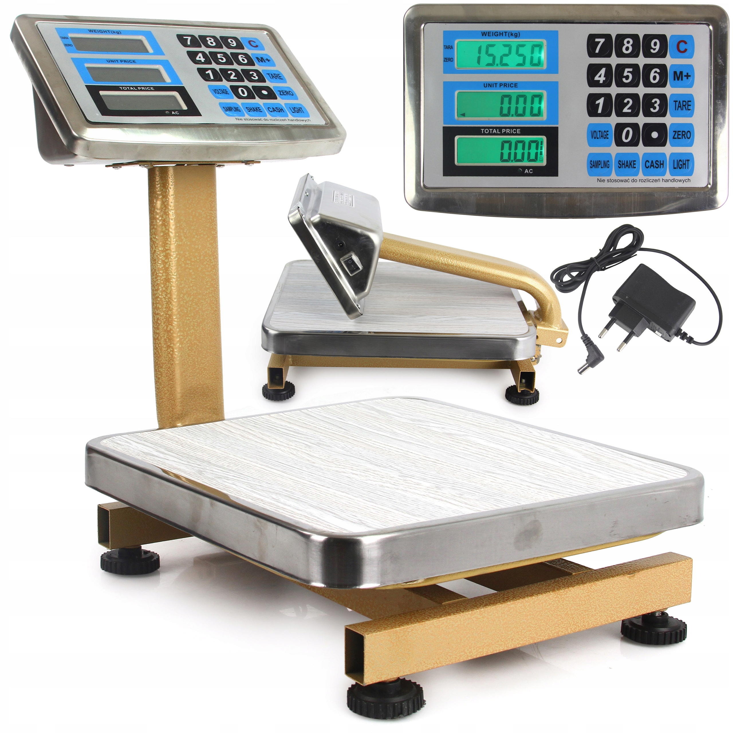 Waga Magazynowa Sklepowa Elektroniczna LCD 60kg Waga Magazynowa Sklepowa Elektroniczna LCD 60kg