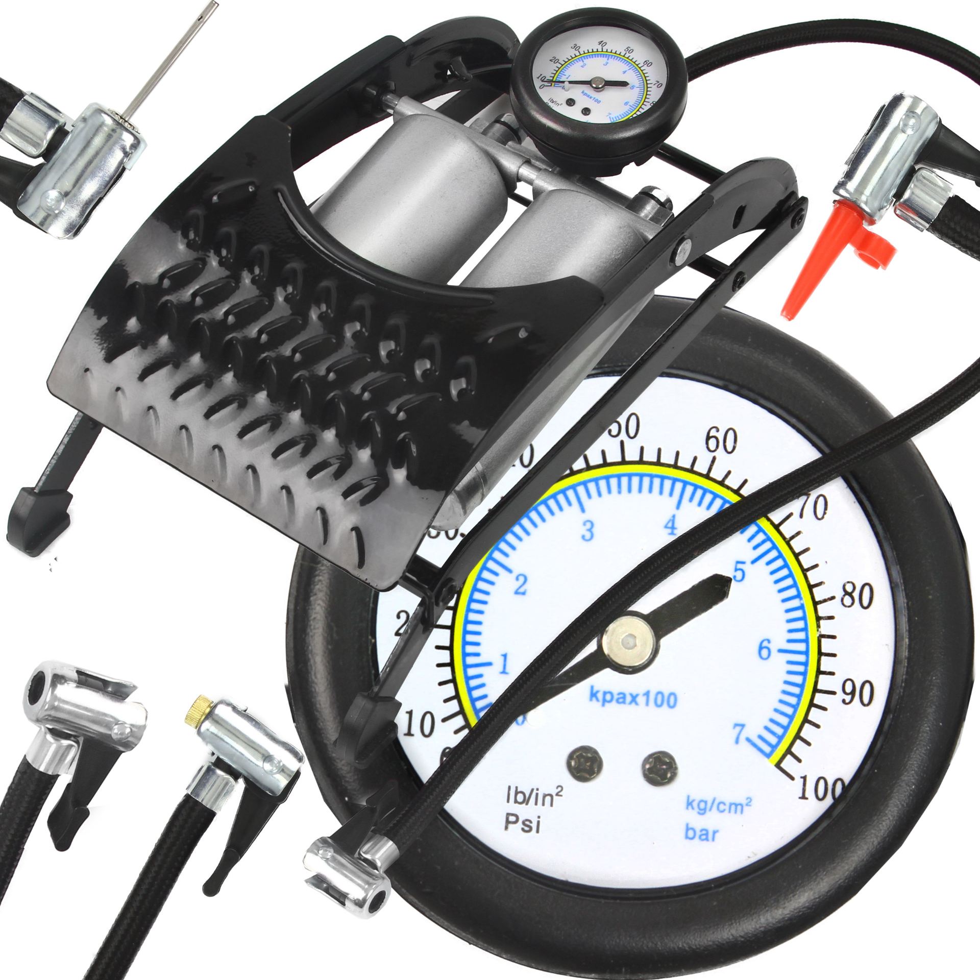 POMPKA NOŻNA 2-tłoki RIPPER POMPKA NOZNA 2 tloki RIPPER