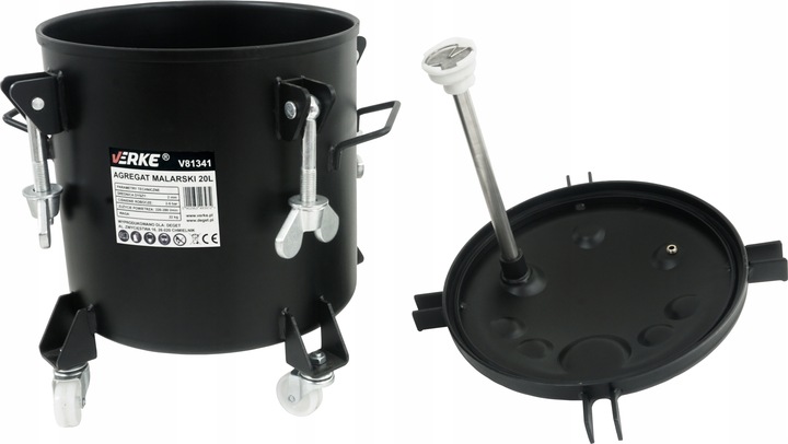 AGREGAT PISTOLET MALARSKI PNEUMATYCZNY 20L VERKE Vb AGREGAT PISTOLET MALARSKI PNEUMATYCZNY 20L VERKE Vb