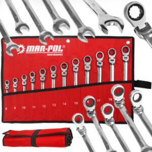 KLUCZE PLASKO OCZKOWE Z GRZECHOTKA LAMANE 8 19 12E