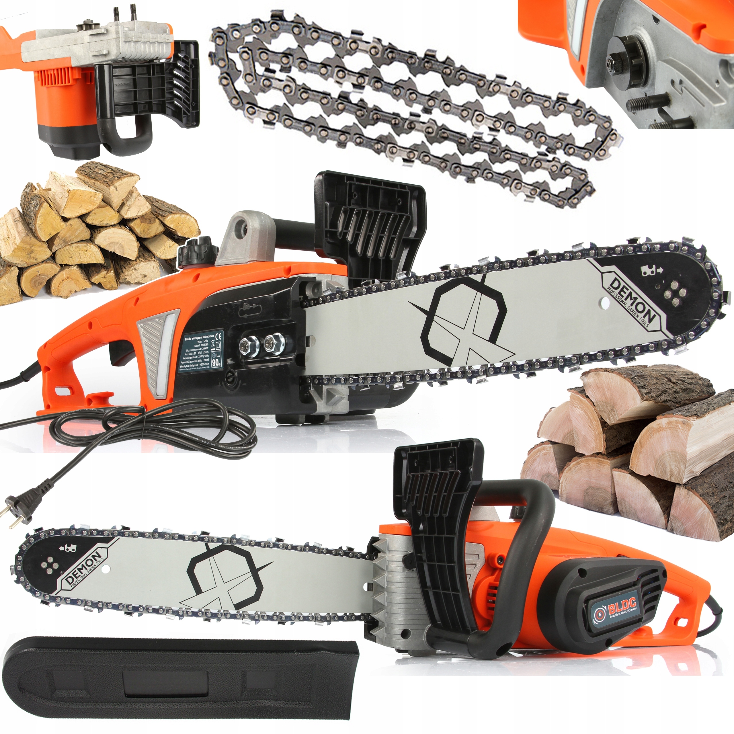 PILARKA ELEKTRYCZNA DEMON silnik bezszczotkowy HIT PILARKA ELEKTRYCZNA DEMON silnik bezszczotkowy HIT