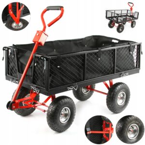 WOZEK OGRODOWY TURYSTYCZNY PLAZOWY 400KG WKLAD MATERIALOWY