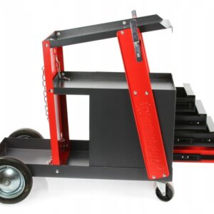 WOZEK SPAWALNICZY DO SPAWAREK 4 SZUFLADY POLKA NA BUTLE Z GAZEM