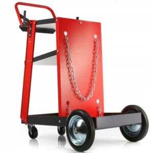 WOZEK SPAWALNICZY DO SPAWAREK z polka na butle gazowa