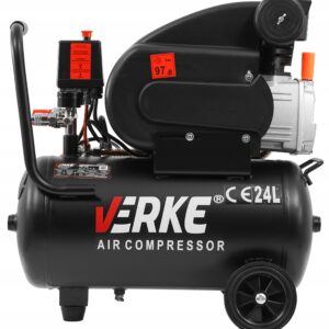 24 KOMPRESOR OLEJOWY SPREZARKA POWIETRZA TLOKOWA 24L 2KM 130L MIN 8BAR 1 TLOK