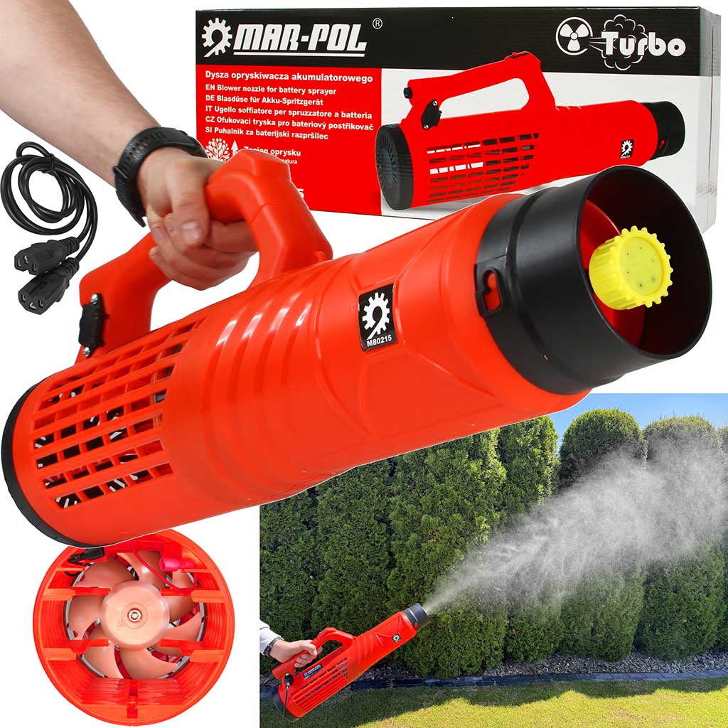 TURBO DYSZA ROZPYLAJĄCA OPRYSKIWACZA ZAMGŁAWIACZ OPRYSKIWACZ ELEKTRYCZNY TURBO DYSZA ROZPYLAJACA OPRYSKIWACZA ZAMGLAWIACZ OPRYSKIWACZ ELEKTRYCZNY