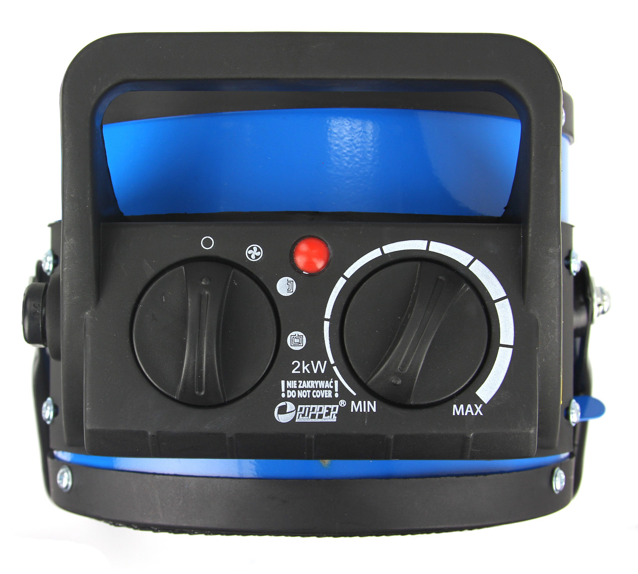 NAGRZEWNICA ELEKTRYCZNA PTC 2kW RIPPER2 NAGRZEWNICA ELEKTRYCZNA PTC 2kW RIPPER2