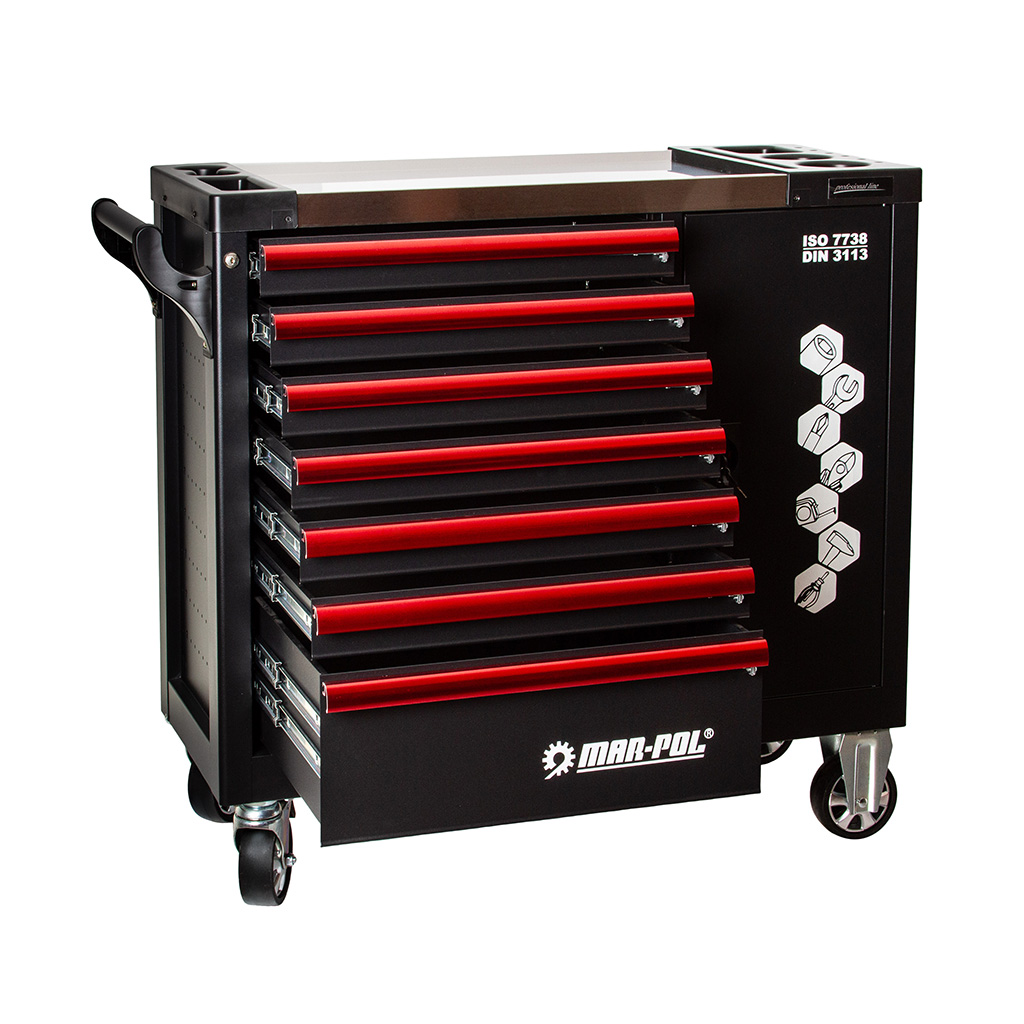 SZAFKA SERWISOWA 7-SZUFLAD XXL bg pusta SZAFKA SERWISOWA 7 SZUFLAD XXL bg pusta