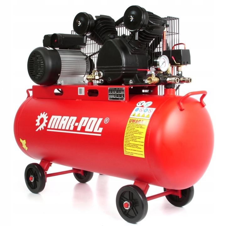 100 KOMPRESOR OLEJOWY SPRĘŻARKA gruby zbiornik 100L 3HP 2 TŁOKI 2 x 65 mm UDT 1 100 KOMPRESOR OLEJOWY SPREZARKA gruby zbiornik 100L 3HP 2 TLOKI 2 x 65 mm UDT 1