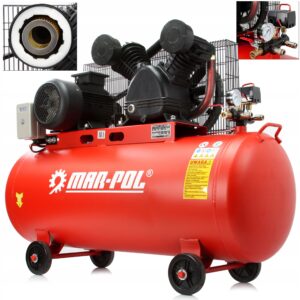 KOMPRESOR SPREZARKA 200L tloki 2 x 90 mm silnik 55 HP 400V UDT