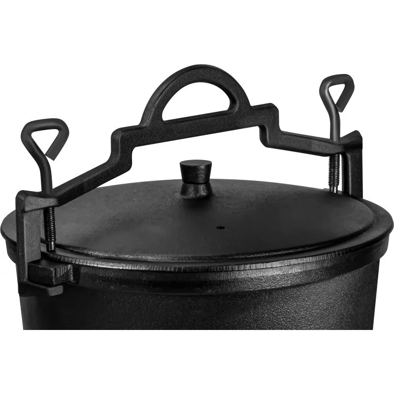 Kociołek żeliwny 10 l KRAFT&DELE KD4187 Pokrywa kociołka żeliwnego 10L KRAFT&DELE KD4187