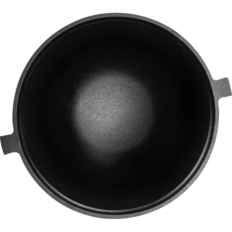 Kociołek żeliwny 10 l KRAFT&DELE KD4187 Wnętrze kociołka żeliwnego KRAFT&DELE KD4187 10L