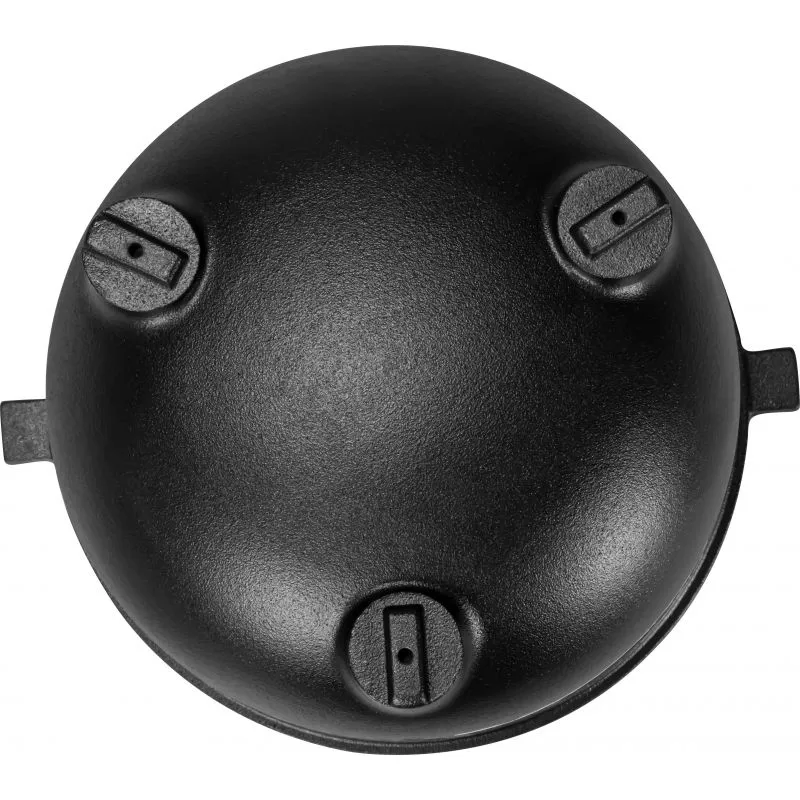 Kociołek żeliwny 10 l KRAFT&DELE KD4187 Spód kociołka żeliwnego KRAFT&DELE KD4187 10L