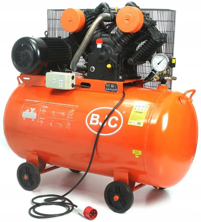 Kompresor Olejowy 350L 12,5 Bar BJC B88035 1450 l/min 400V 7,5 kW Kompresor BJC