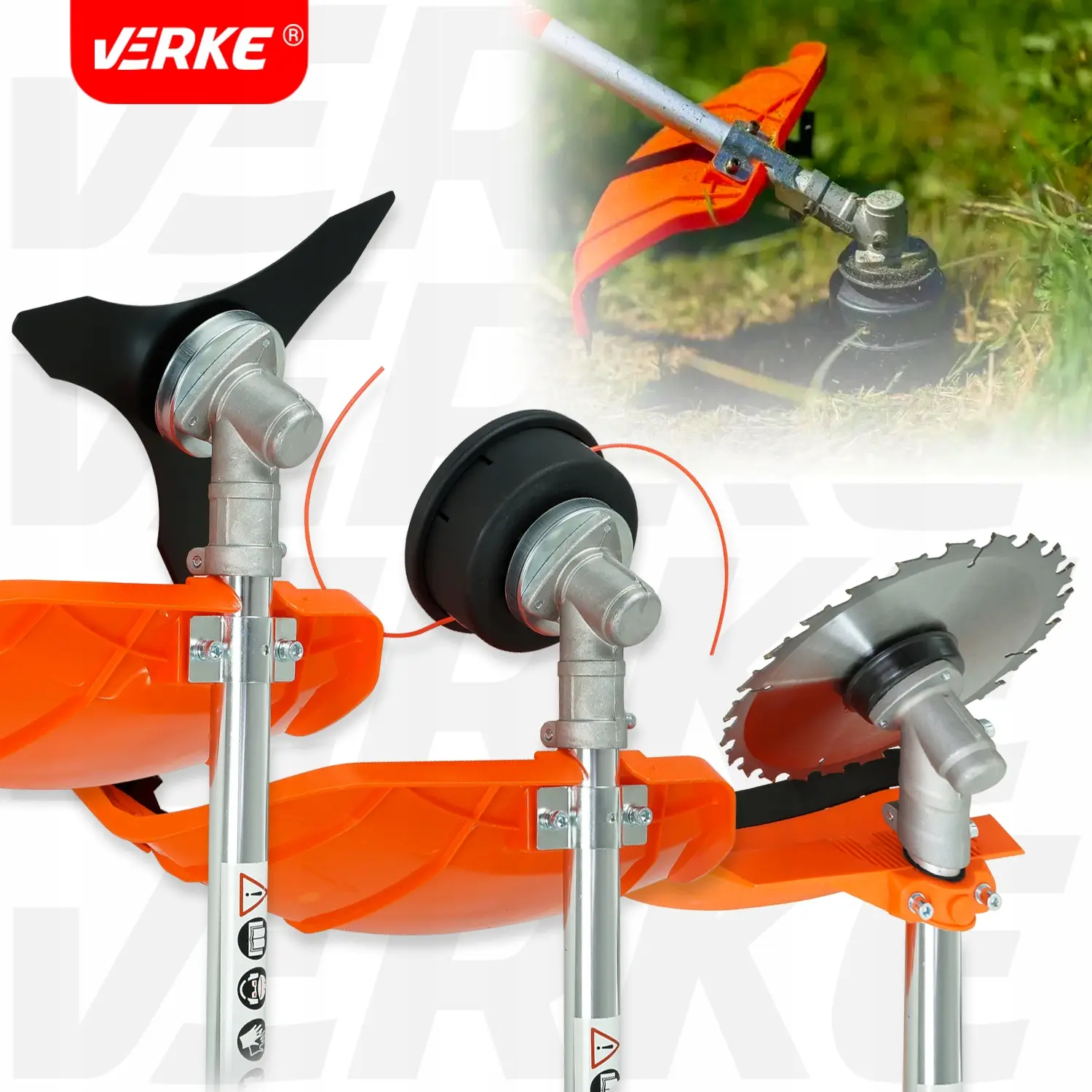 Kosa Spalinowa 52cc VERKE BC530B z Amortyzacją Kosa Spalinowa 52cc VERKE BC530B z Amortyzacją - obrazek 5