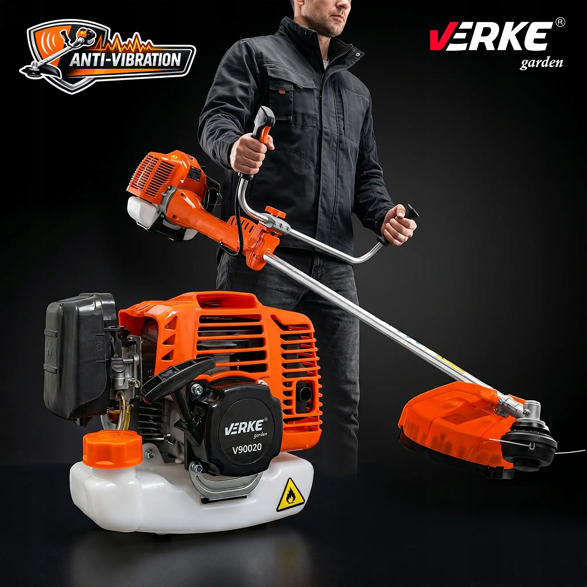 Kosa Spalinowa 52cc VERKE BC530B z Amortyzacją Kosa Spalinowa 52cc VERKE BC530B z Amortyzacją - obrazek 3