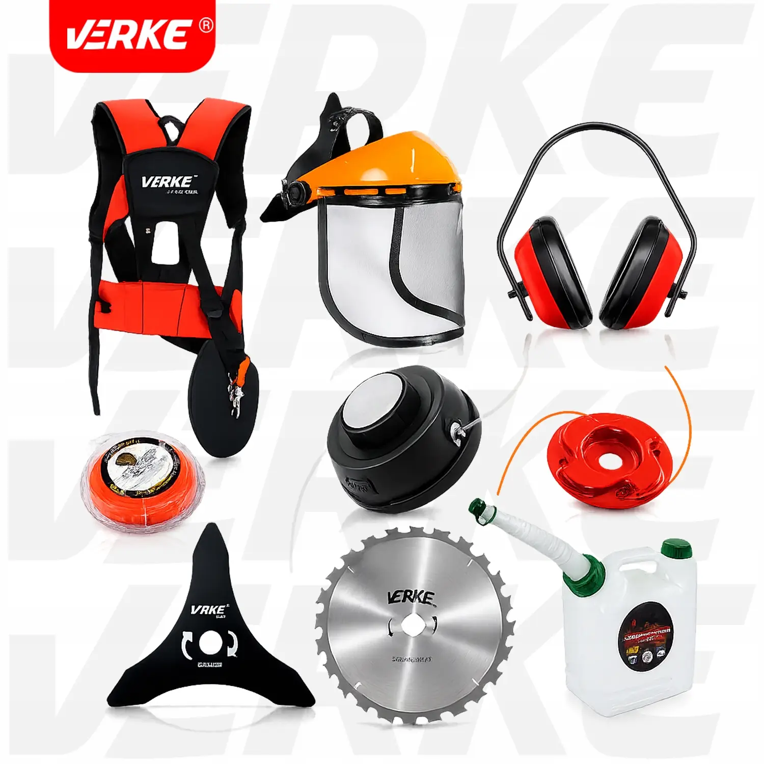Kosa Spalinowa 52cc VERKE BC530B z Amortyzacją Kosa Spalinowa 52cc VERKE BC530B z Amortyzacją - obrazek 7
