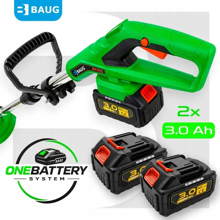 Podkaszarka kosa Akumulatorowa 20V 2xAkumulator 3Ah Podkaszarka kosa Akumulatorowa 20V 2xAkumulator 3Ah - obrazek 5