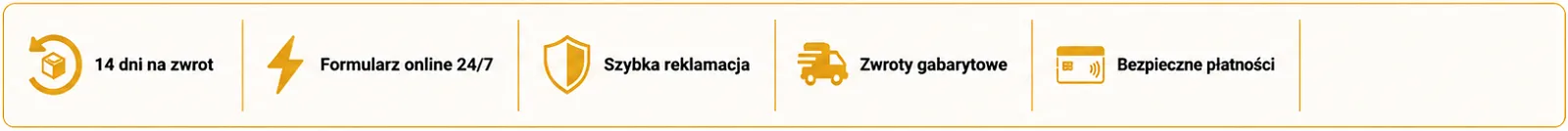 Zwroty i reklamacje Valden