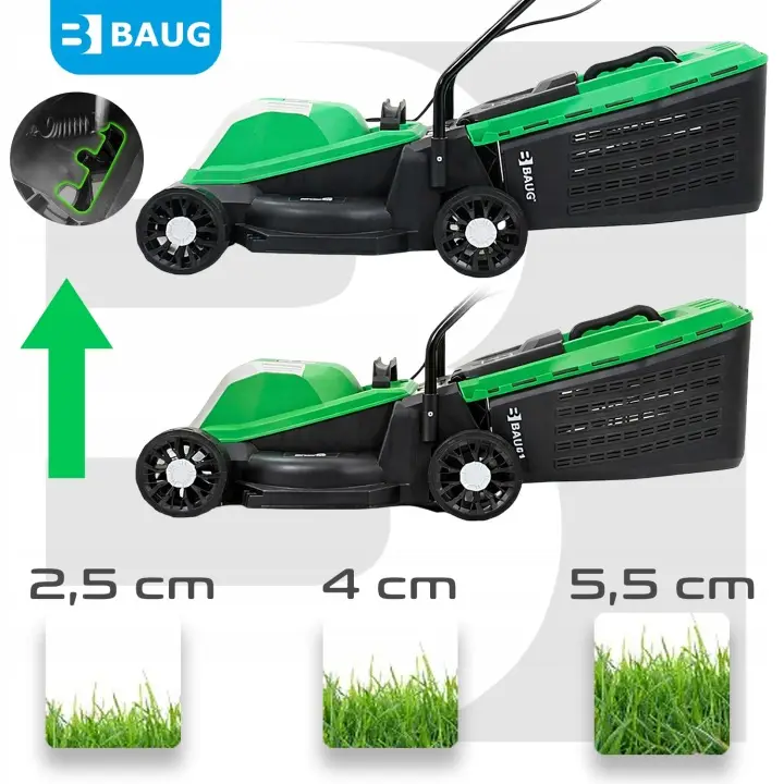 KOSIARKA ELEKTRYCZNA 1300W 32cm BAUG KOSIARKA ELEKTRYCZNA 1300W 32cm BAUG - obrazek 3