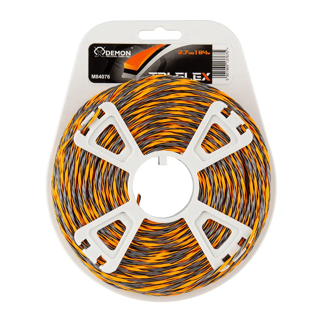 Żyłka tnąca DEMON Tri-Flex 2,7 mm 84 m Żyłka tnąca DEMON Tri-Flex 2,7 mm 84 m do kos spalinowych