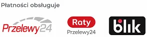 Bezpieczne płatności Przelewy24, BLIK i raty online w sklepie Valden
