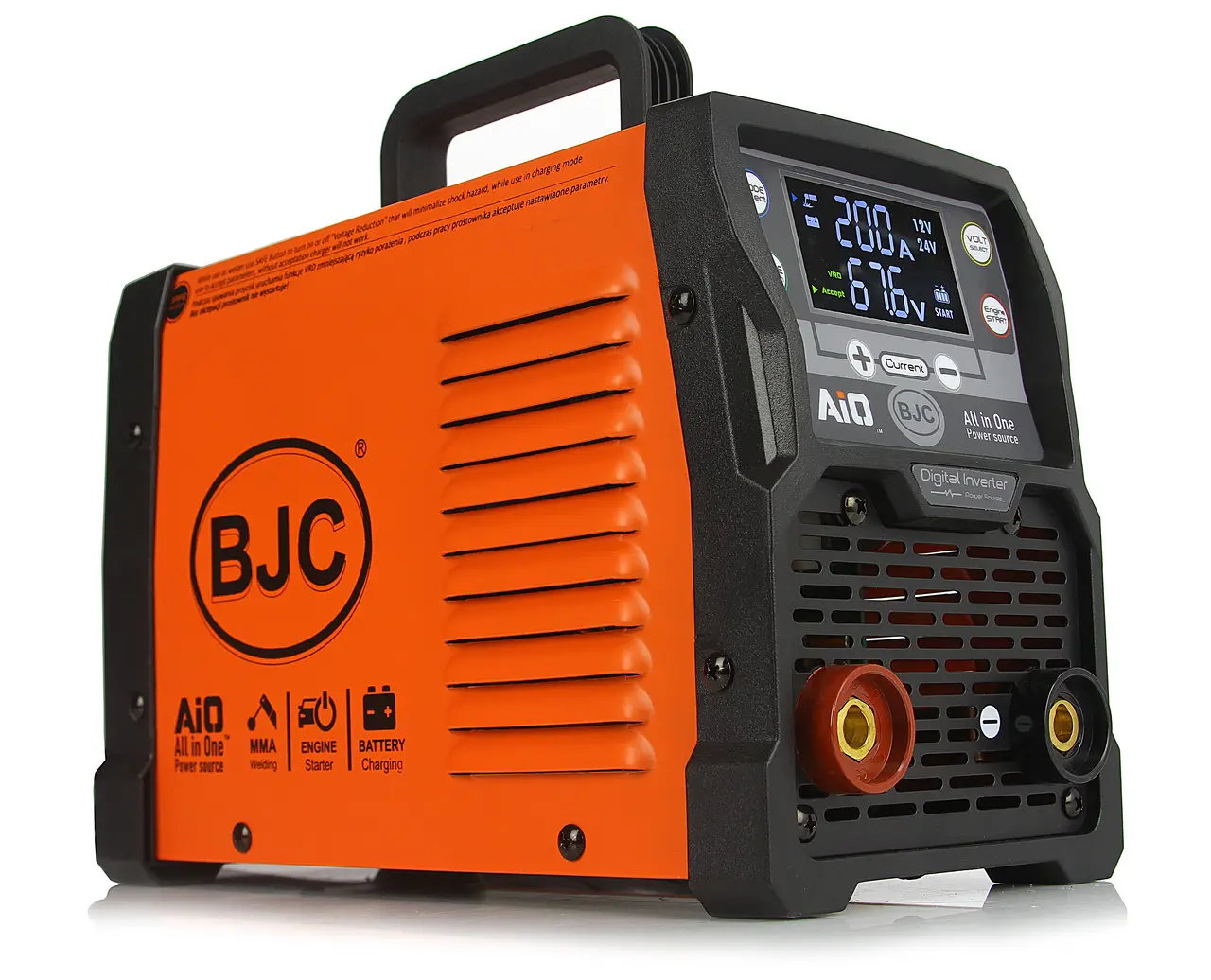 Prostownik inwertorowy z rozruchem 200A BJC AiO 200A + spawarka 3w1 Prostownik inwertorowy z rozruchem 200A BJC AiO 200A + spawarka 3w1 - obrazek 3