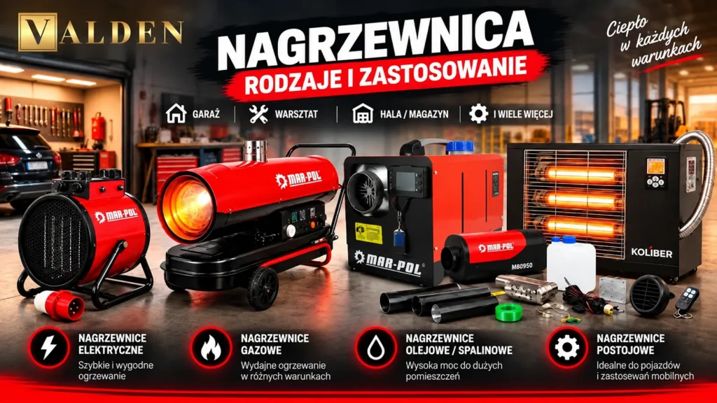 Nagrzewnica – jaką wybrać? Rodzaje, moc i zastosowanie Nagrzewnica – rodzaje i zastosowanie